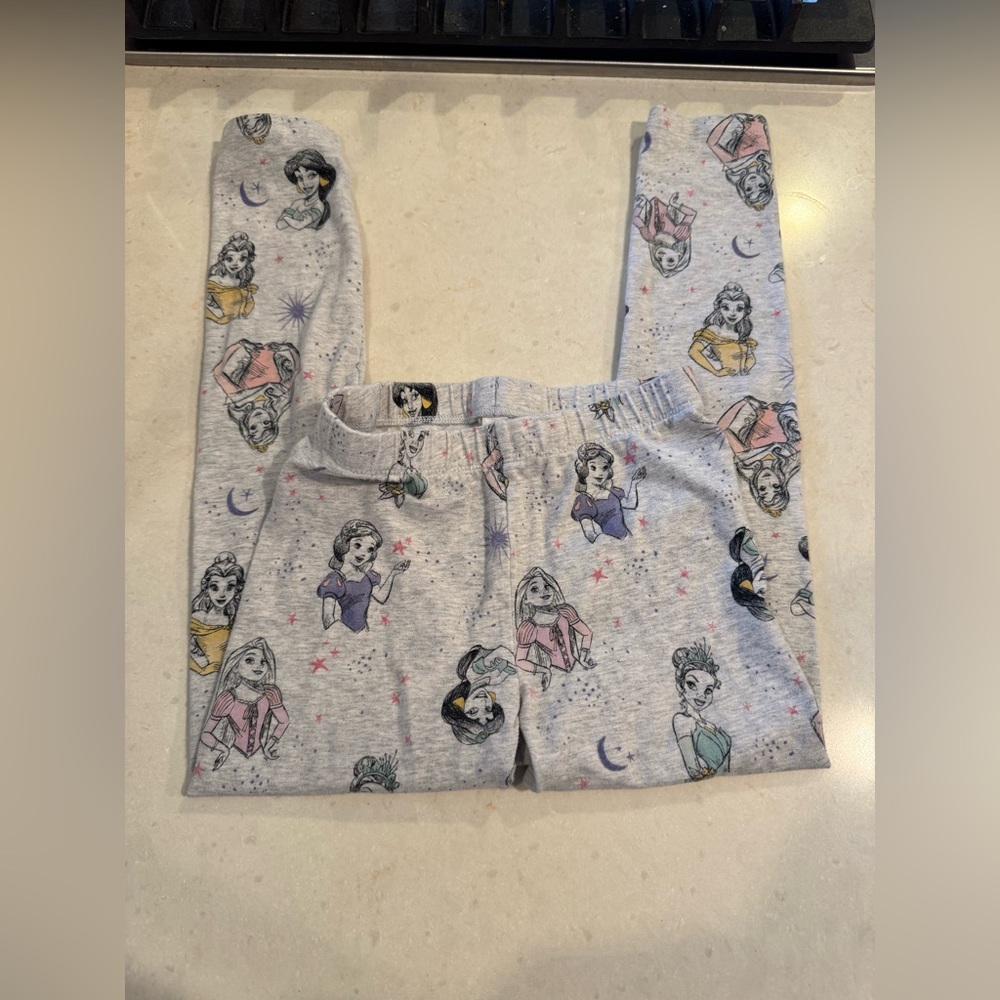 Size 6x Jumping Beans Disney Princess tough cotton leggings.